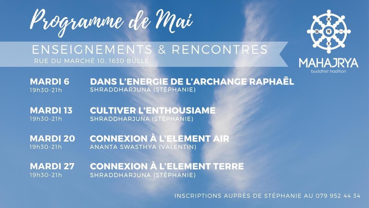 Programme du mois - Bulle